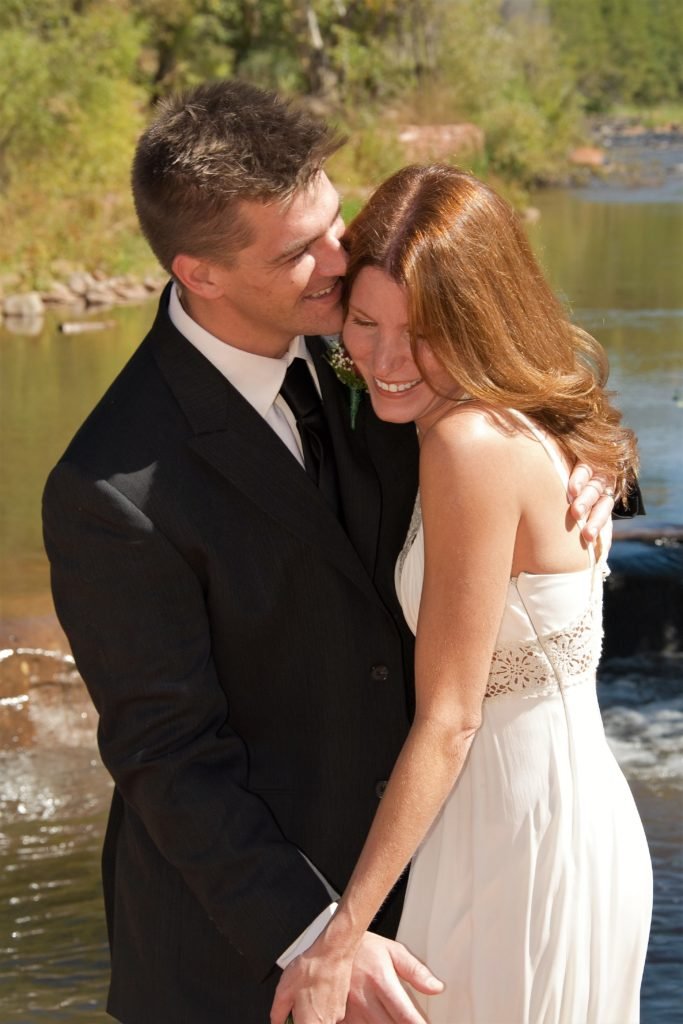 a married couple in Sedona, Arizona...