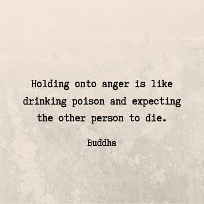 Buddha anger quote...