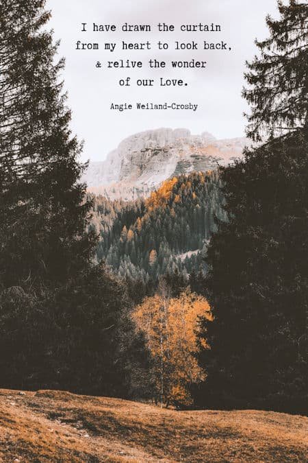 love quote | grief quote | photo by Eberhard Grossgasteiger...