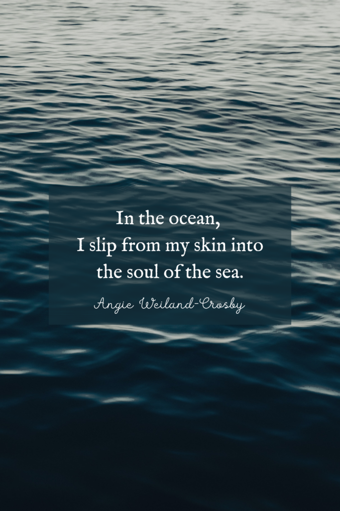 Beach Quote | Photo by Eberhard Grossgasteiger 